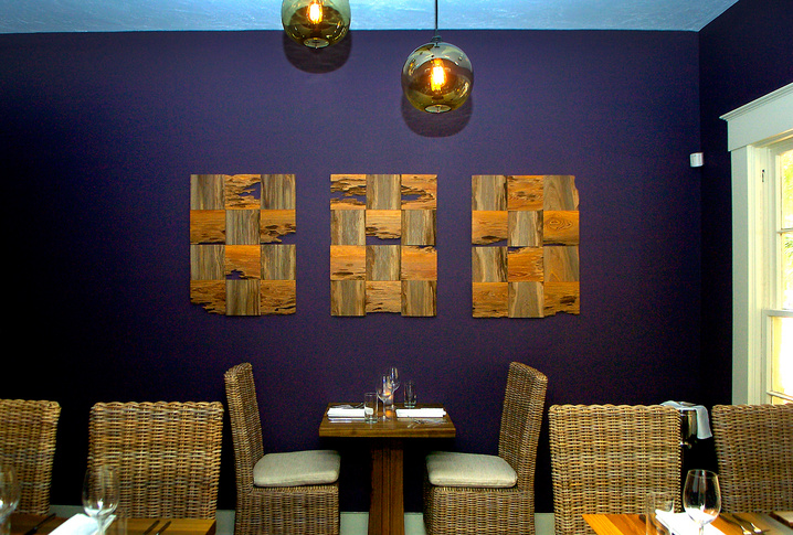 Indigenous' interior dining room. (Aug. 29, 2011) (Herald-Tribune staff photo by Dan Wagner)