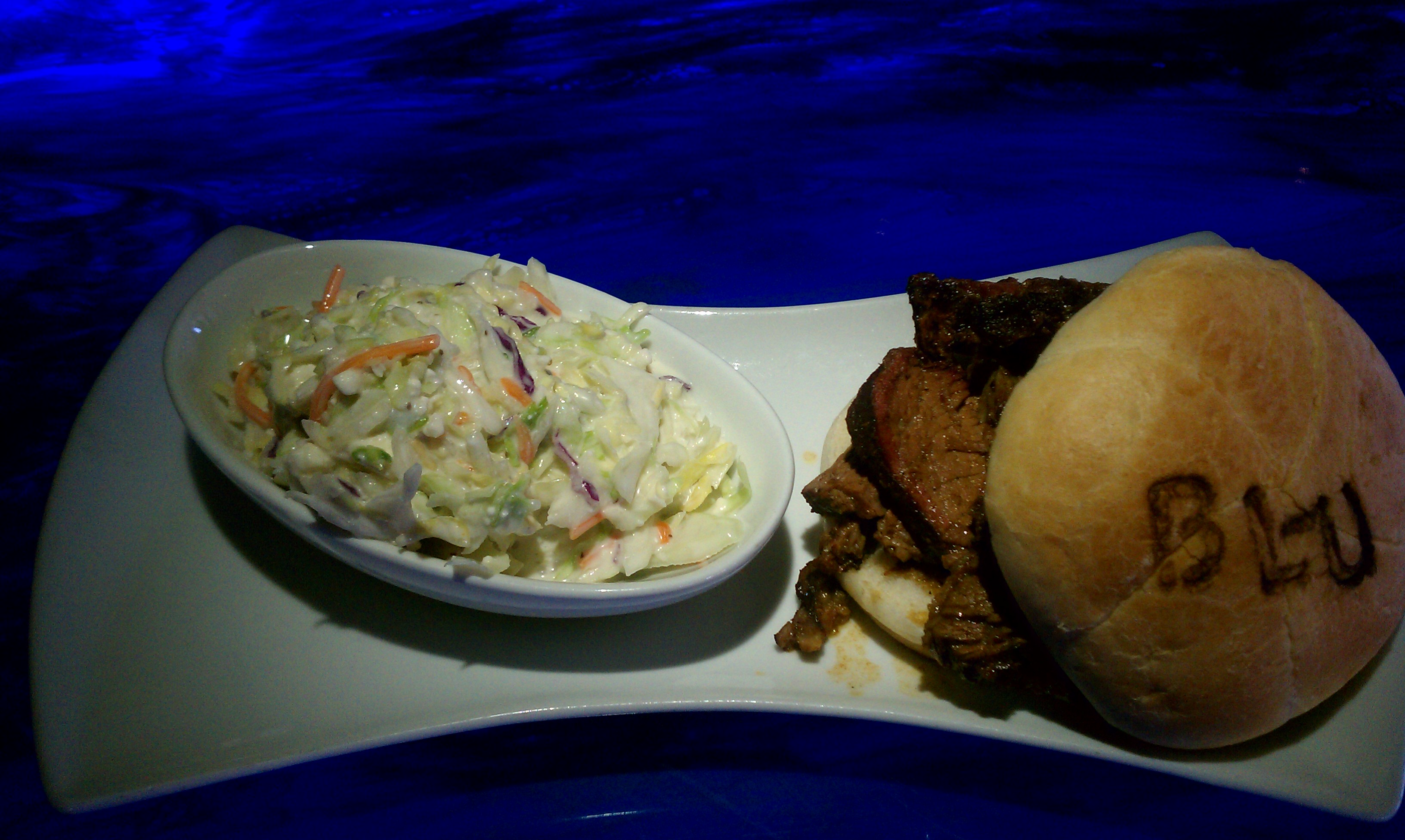 Blu Que Brisket Sandwich