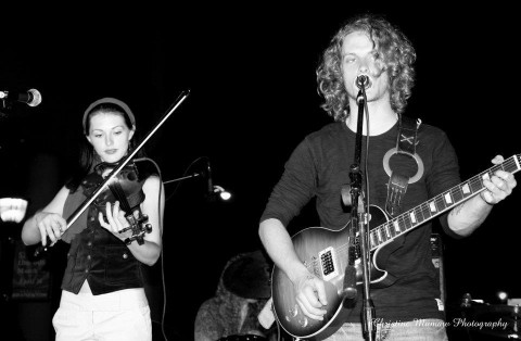 Dani Jaye and Tony Tyler of Come Back Alice. Photo by Christine Mumaw.