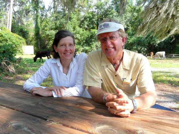 PIONEERS: Laney Poire and Robert Kluson at Crowley Museum and Nature Center / COOPER LEVEY-BAKER