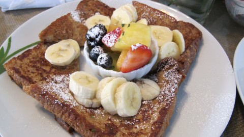 French toast at Blu Island Bistro