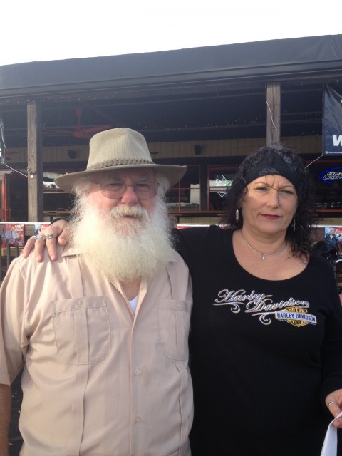 Ernest Roy “Pops” Morgan, 82, runs Grizzly’s Den with his daughter, Barbara Bushard.