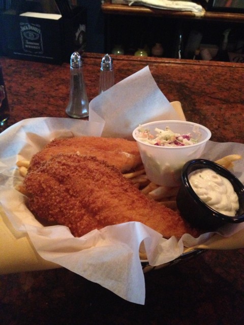 Fish and chips, mahi-mahi, salmon, scallops St. Jacque and “Cabbage Key-style” key lime pie are among the menu items.