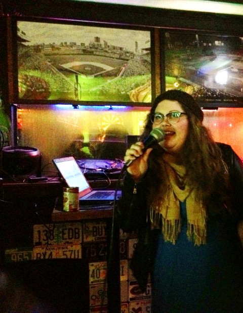 Tierney "Show-Stopper" Nesbitt rocking the hits.