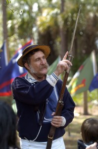 crowley heritage festival re-enactor