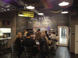 The tasting room at Rapp Brewing Co. in Seminole, Fla. (Staff photo / Alan Shaw)