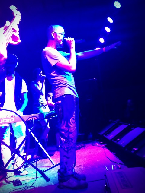 Matteo Kelly of SNAPM can now officially say his band opened for the Funky Homosapien himself. That's a darn good resume-builder.