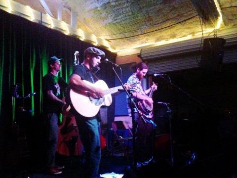 The Wholetones tore up two sets at the Fogartyville Community Media and Arts center for a crowd that was somewhat more attentive and respectful than the hard-hitting folkcore band is used to.