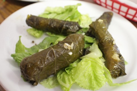 The Star's Kitchen & Cafe grape leaves appetizer / COOPER LEVEY-BAKER