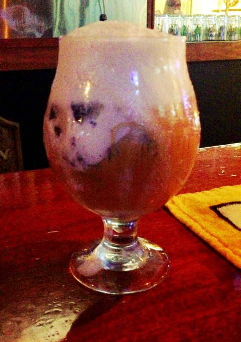 A beer float is a thing of beauty!