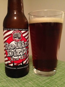 Tampa Bay Brew Bus Rollin' Dirty Red Ale (Staff photo / Alan Shaw)