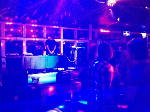 Genesis Rising onstage at the Sarasota Electro Fest last Sunday. Avid EDM fans and over a dozen artists spent all day and night at the Cabana Inn for the event.