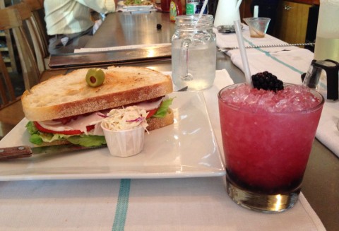 Bramble and sandwich horizontal