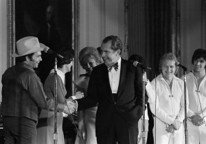 Merle Haggard Nixon 1973 AP