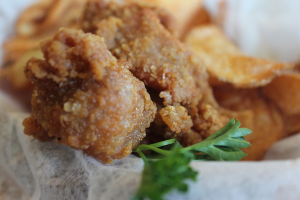 Myakka Outpost's fried aligator bites / COOPER LEVEY-BAKER