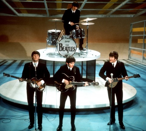 Beatles 64 Sullivan color AP