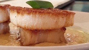 Pan Seared Scallops close 1