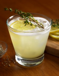 Lavender lemonade at Carmel Cafe.