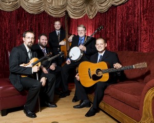 Balsam Range is based in Western North Caroline. From left are Buddy Melton, Darren Nicholson, Tim Surrett, Marc Pruett and Caleb Smith. (Photo provided)