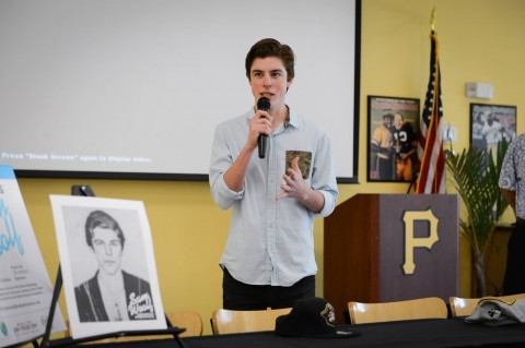 Sam speaking