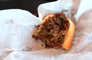 Boiler Room's ribeye steak sandwich / COOPER LEVEY-BAKER