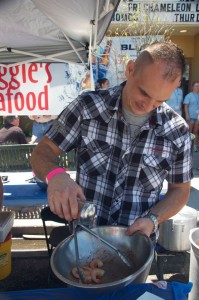 Chef Doug Vogel of Maggie's Seafood.